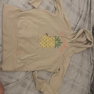 Honolua wahine pineapple hoodie from hawaii